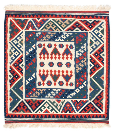 Kilim Fars 102x117cm - azul escuro