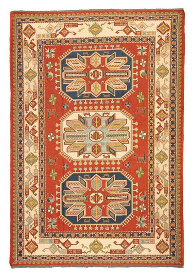 Kilim de seda Tapete 194x254cm