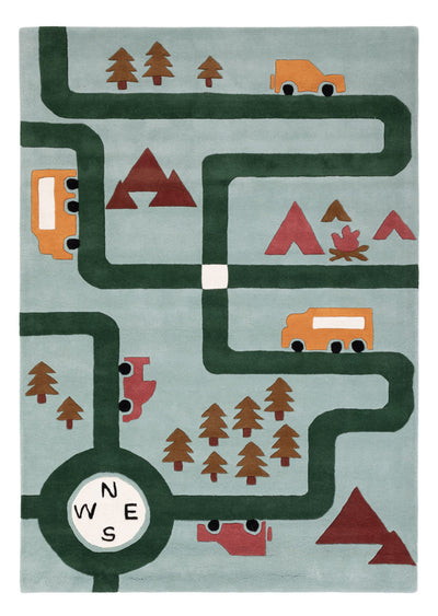 Rua de Brincar Carros Tapete Infantil