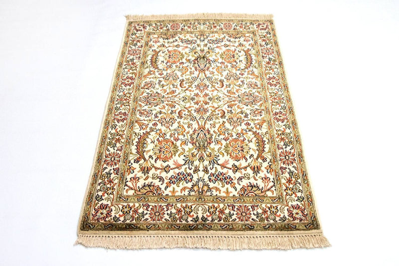 Seda da Caxemira Tapete 74x127cm - Tapete Oriental