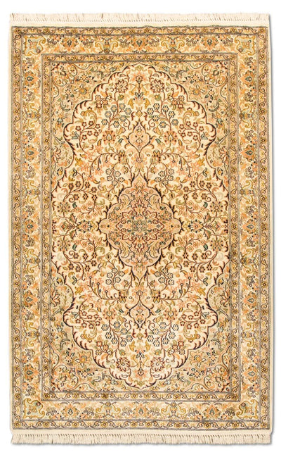 Seda da Caxemira Tapete 94x153cm - Tapete Oriental