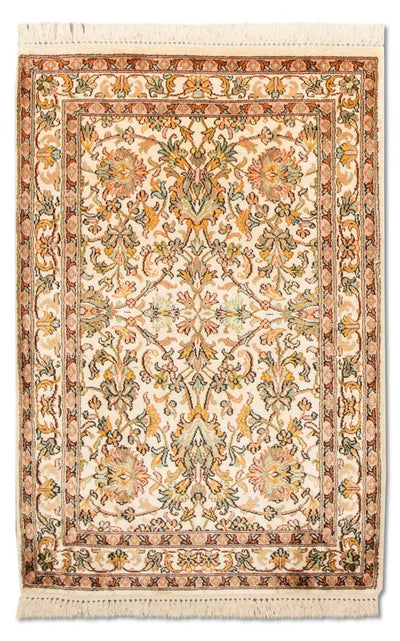 Seda da Caxemira Tapete 62x95cm - Tapete Oriental