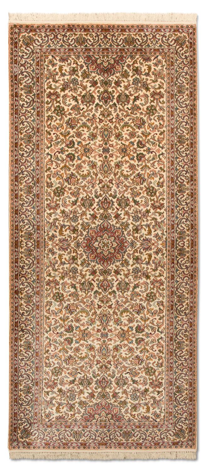 Seda da Caxemira Tapete 190x77cm - Tapete Oriental