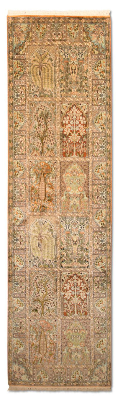 Seda da Caxemira Tapete 75x270cm - Tapete Oriental