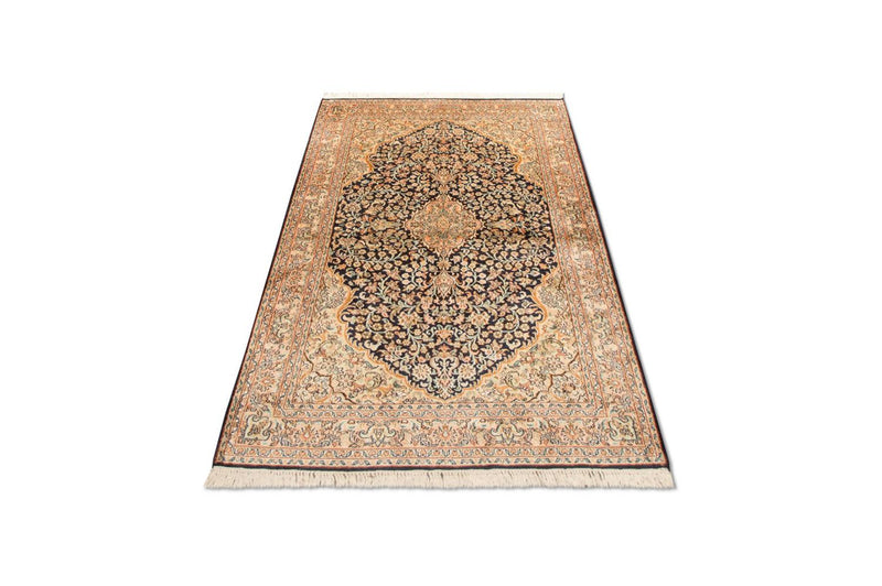 Seda da Caxemira Tapete 153x93cm - Tapete Oriental