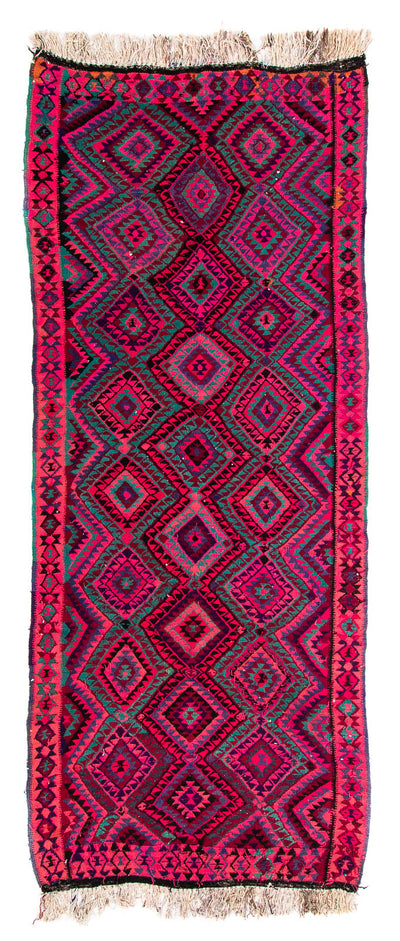 Kilim antigo Tapete 135x315cm