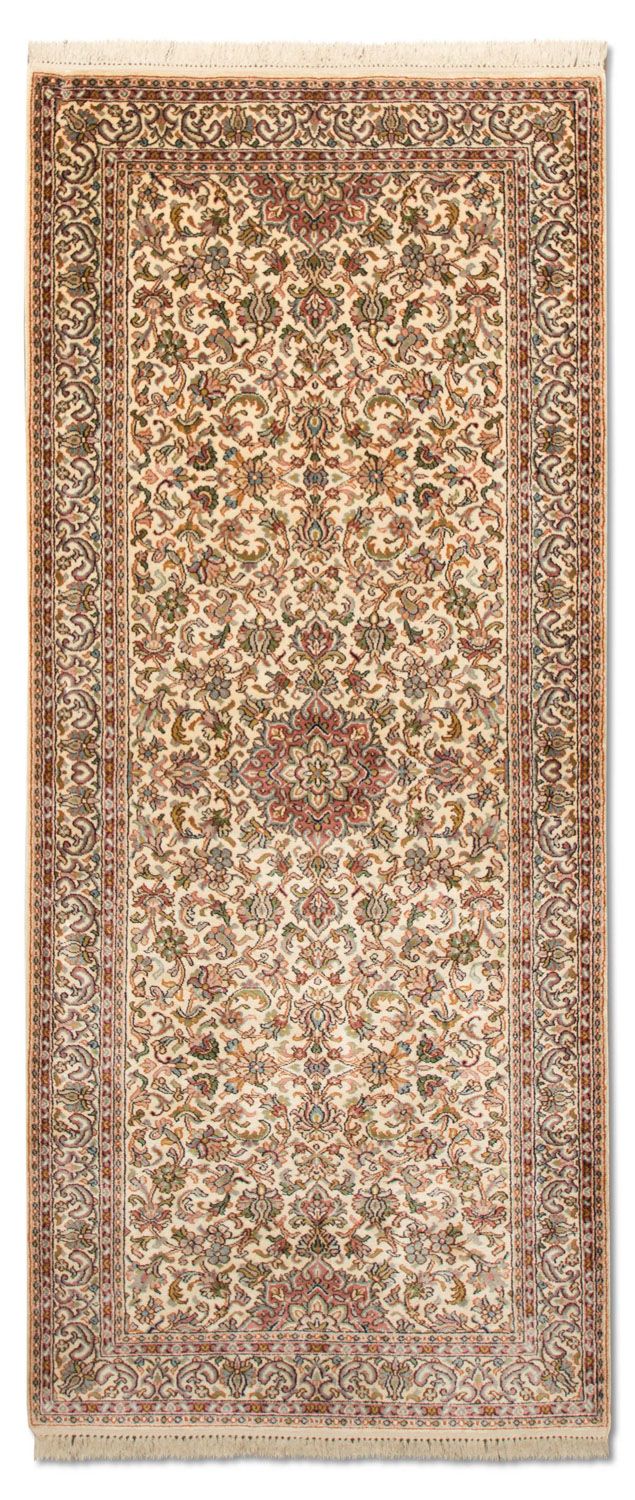 Seda da Caxemira Tapete 192x79cm - Tapete Oriental