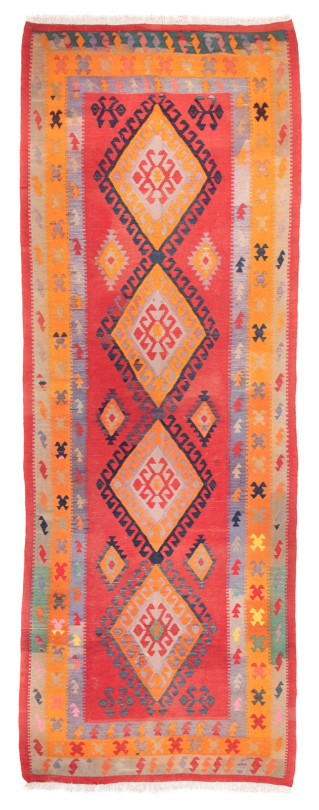 Kilim antigo Tapete 410x150cm