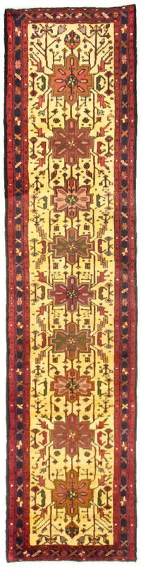 Corredor Tapete Persa - Nomadic - 313 x 70 cm - amarelo – product image