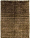 Tapete de lã 160x220cm - Tapete de lã - Rectangular / Castanho / 160 x 220 cm Rectangular
