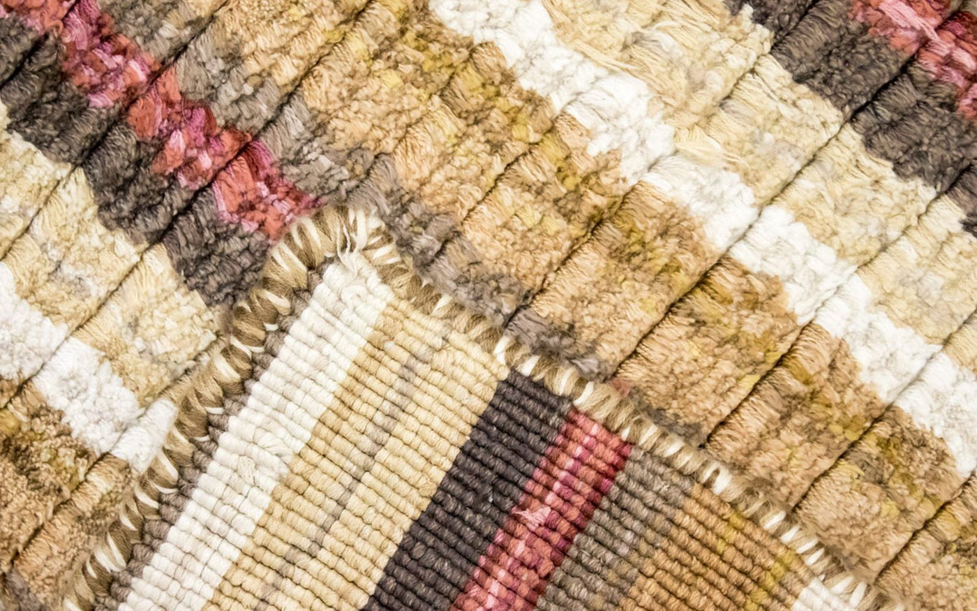 Tapete de viscose praça  - 200 x 200 cm - multicolorido