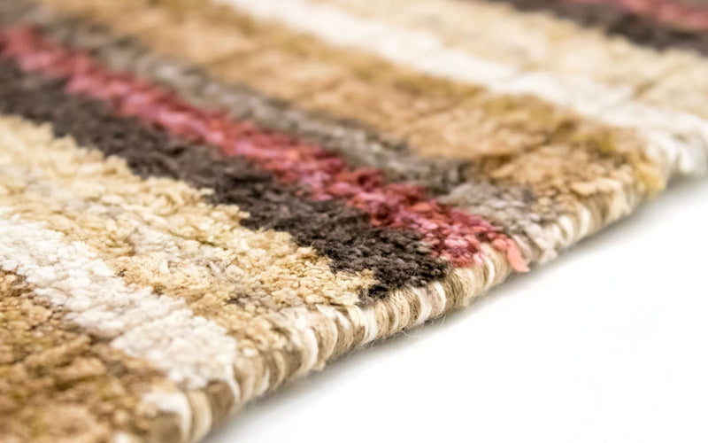 Tapete de viscose praça  - 200 x 200 cm - multicolorido