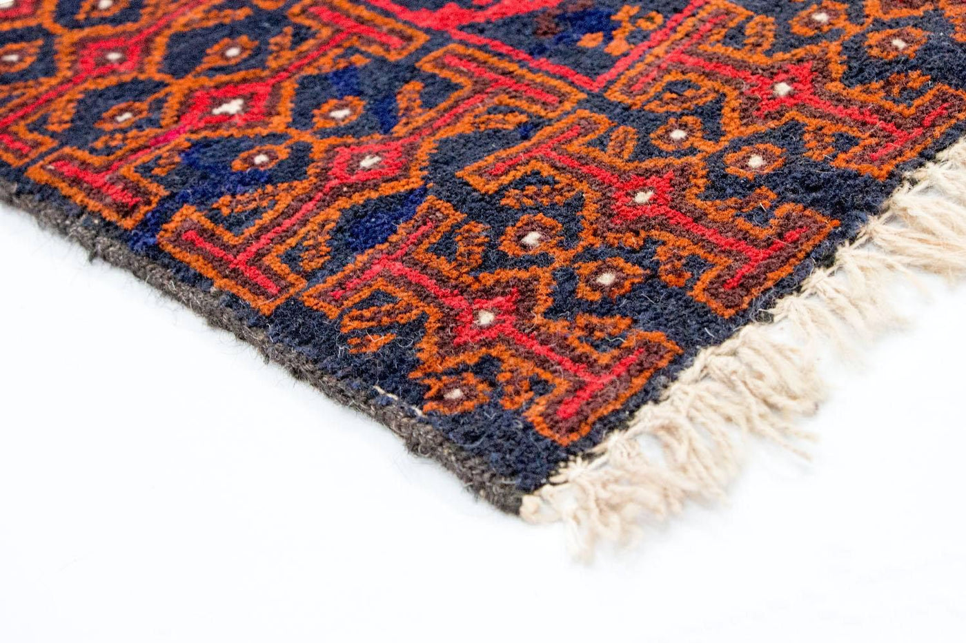 Tapete Baluch - 140 x 79 cm - azul