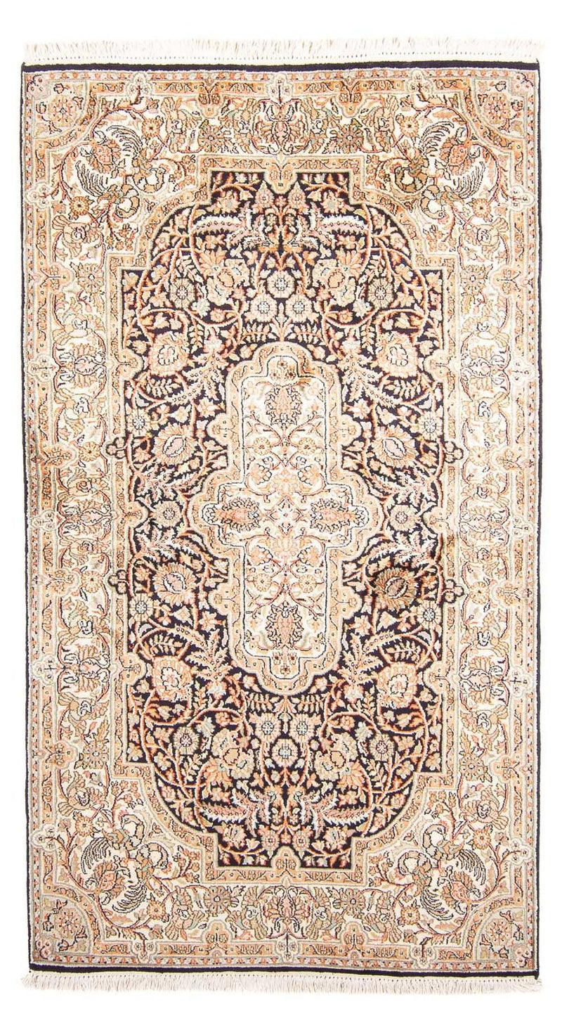 Seda da Caxemira Tapete 94x169cm - Tapete Oriental