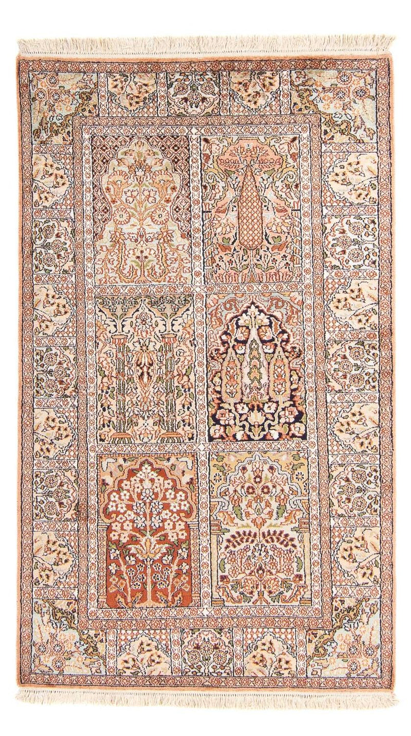 Seda da Caxemira Tapete 148x92cm - Tapete Oriental