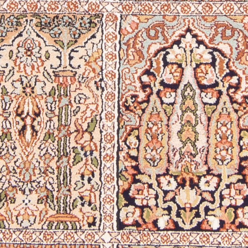 Seda da Caxemira Tapete 148x92cm - Tapete Oriental