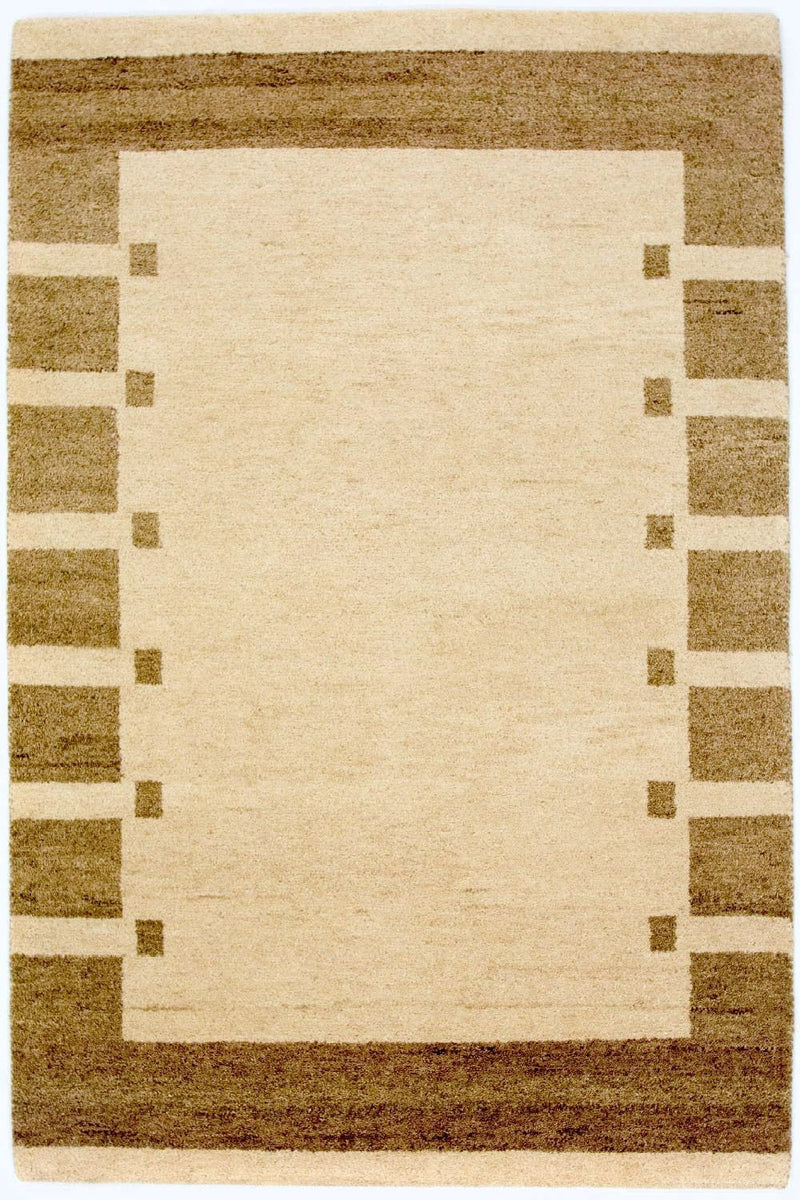 Gabbeh Indo Tapete 185x122cm - Tapete de lã