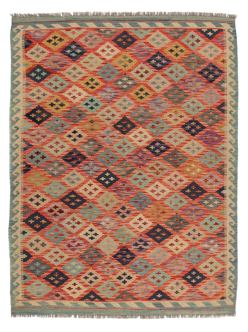 Kilim Maimana Tapete 197x148cm - Tapete de lã