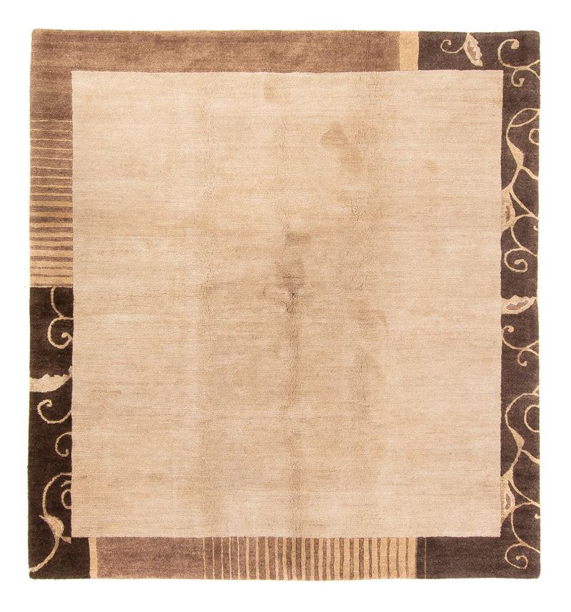Nepal Teppich 204x198cm - Wollteppich