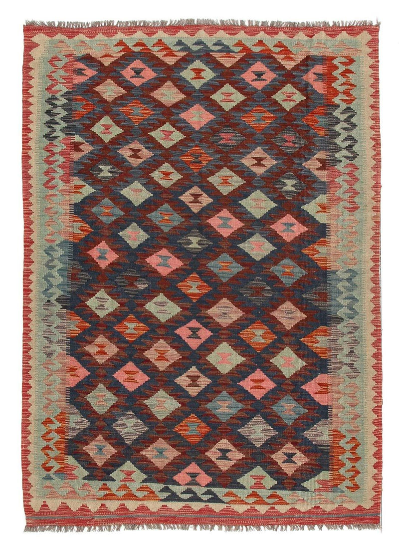 Kilim Maimana Tapete 185x126cm - Tapete de lã