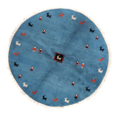 Gabbeh Indo Tapete 195x195cm - Tapete de lã