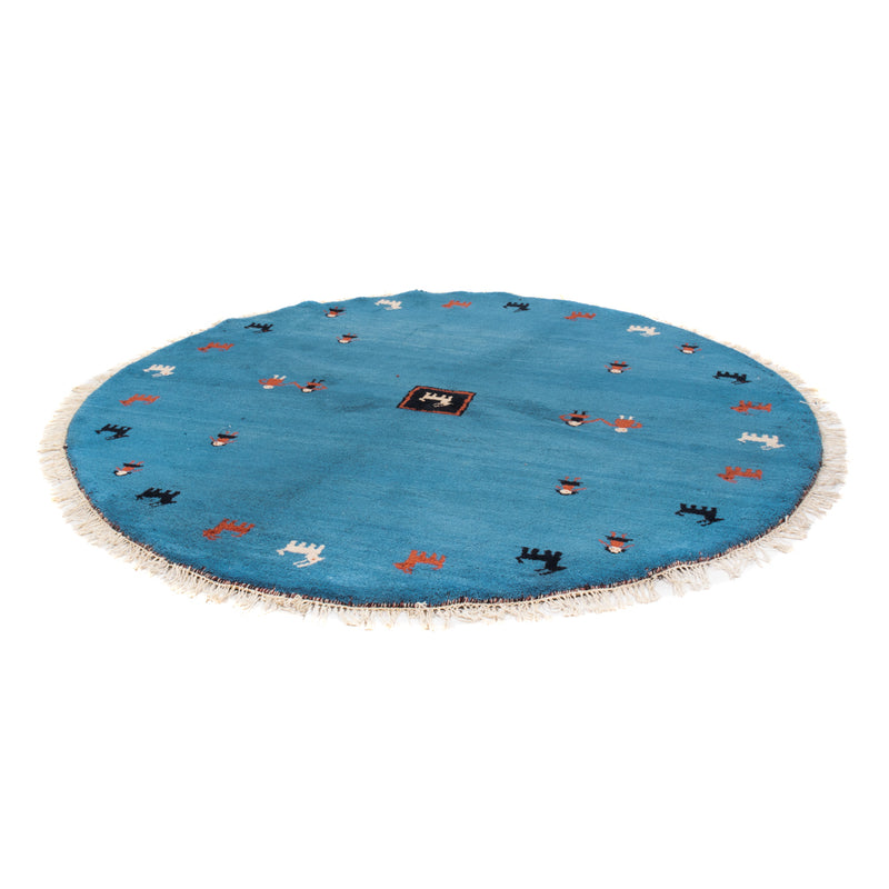 Gabbeh Indo Tapete 195x195cm - Tapete de lã