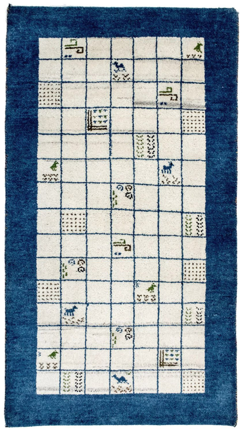 Gabbeh Indo Tapete 162x92cm - Tapete de lã