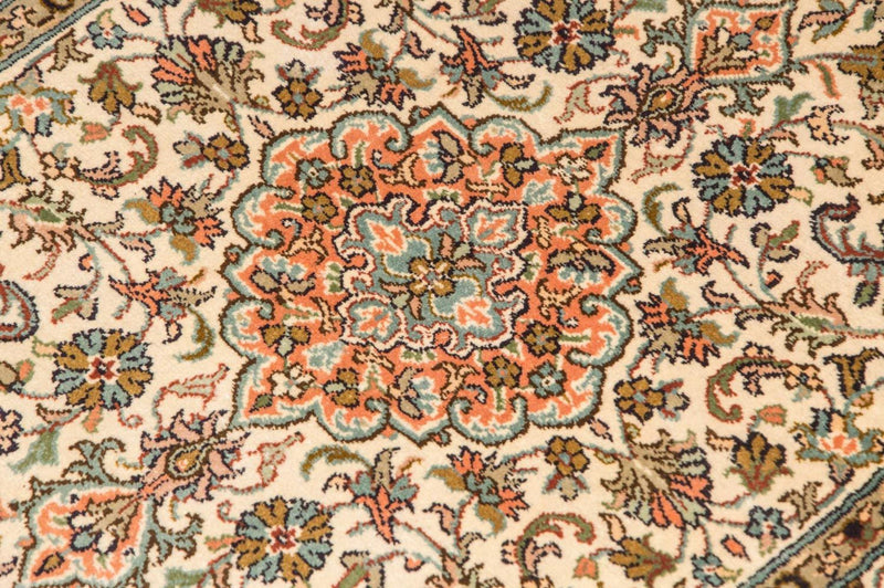 Seda da Caxemira Tapete 95x62cm - Tapete Oriental
