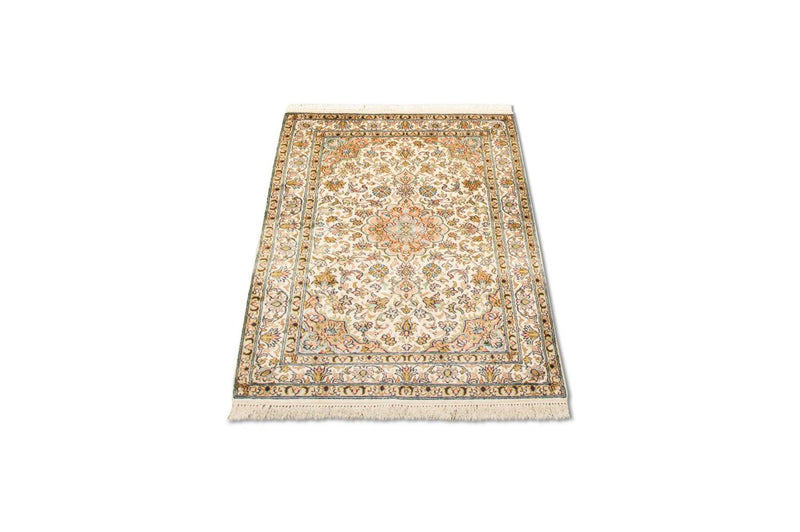 Seda da Caxemira Tapete 95x62cm - Tapete Oriental