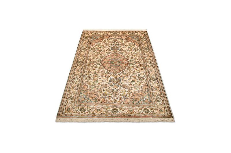 Seda da Caxemira Tapete 148x93cm - Tapete Oriental
