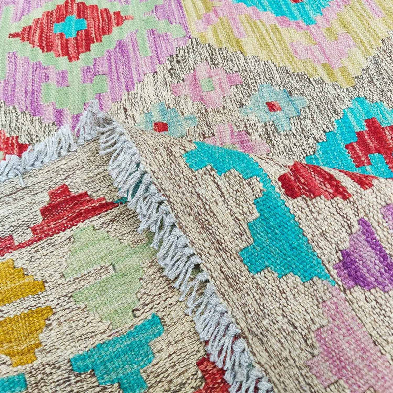 Kilim Maimana Tapete 294x199cm - Tapete de lã