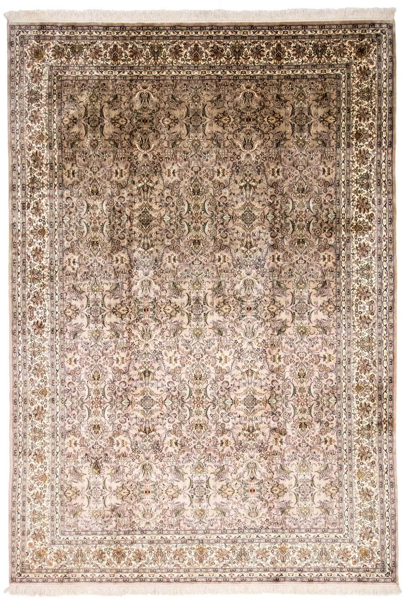 Seda da Caxemira Tapete 308x204cm - Tapete Oriental