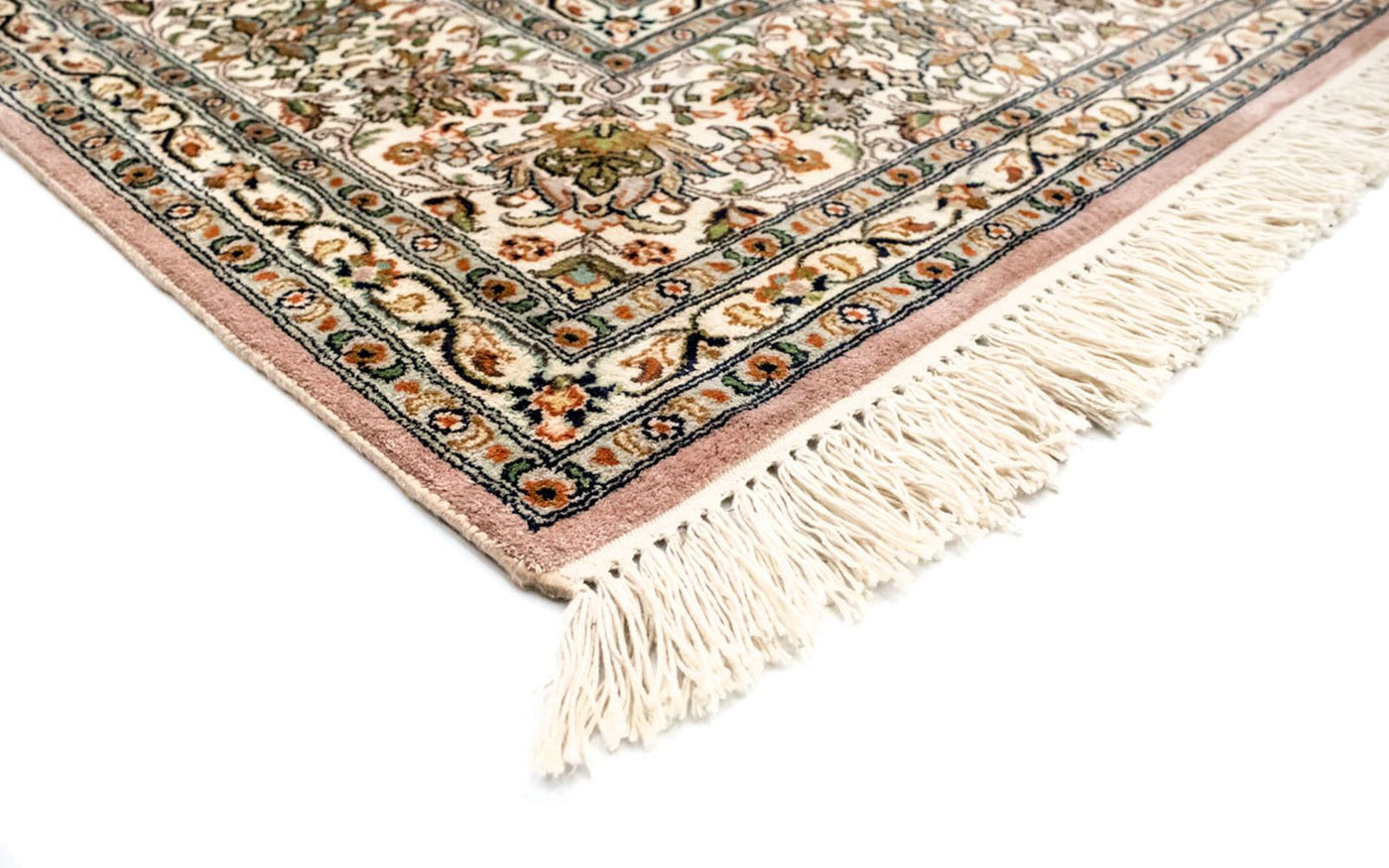 Seda da Caxemira Tapete 308x204cm - Tapete Oriental