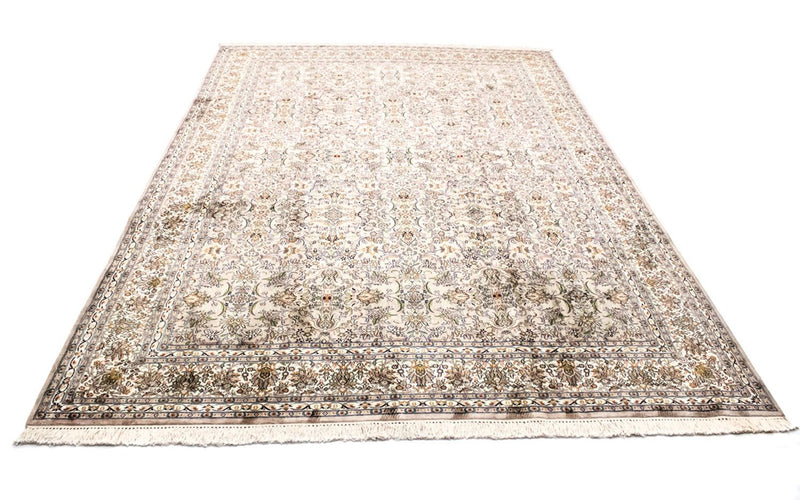 Seda da Caxemira Tapete 308x204cm - Tapete Oriental