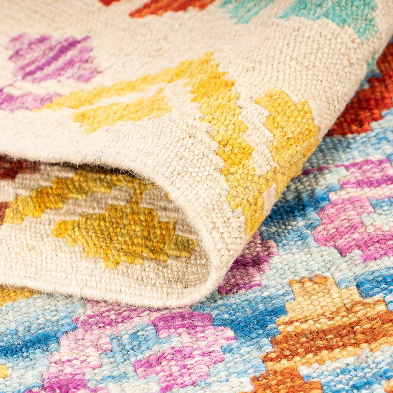 Kilim Maimana Tapete 146x100cm - Tapete de lã
