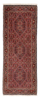 Corredor Tapete Persa - Bijar - 205 x 76 cm - azul escuro