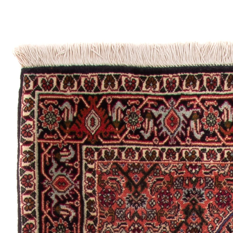 Corredor Tapete Persa - Bijar - 205 x 76 cm - azul escuro
