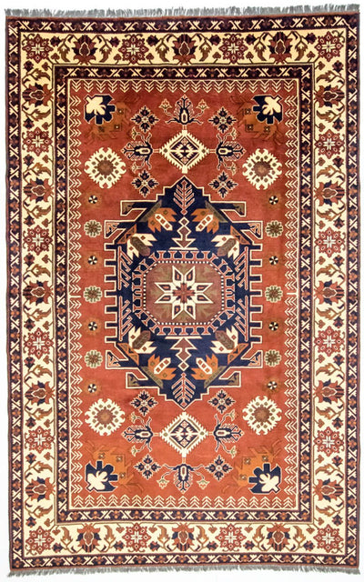 Hatchlu Tapete 203x313cm - Tapete Oriental - ferrugem