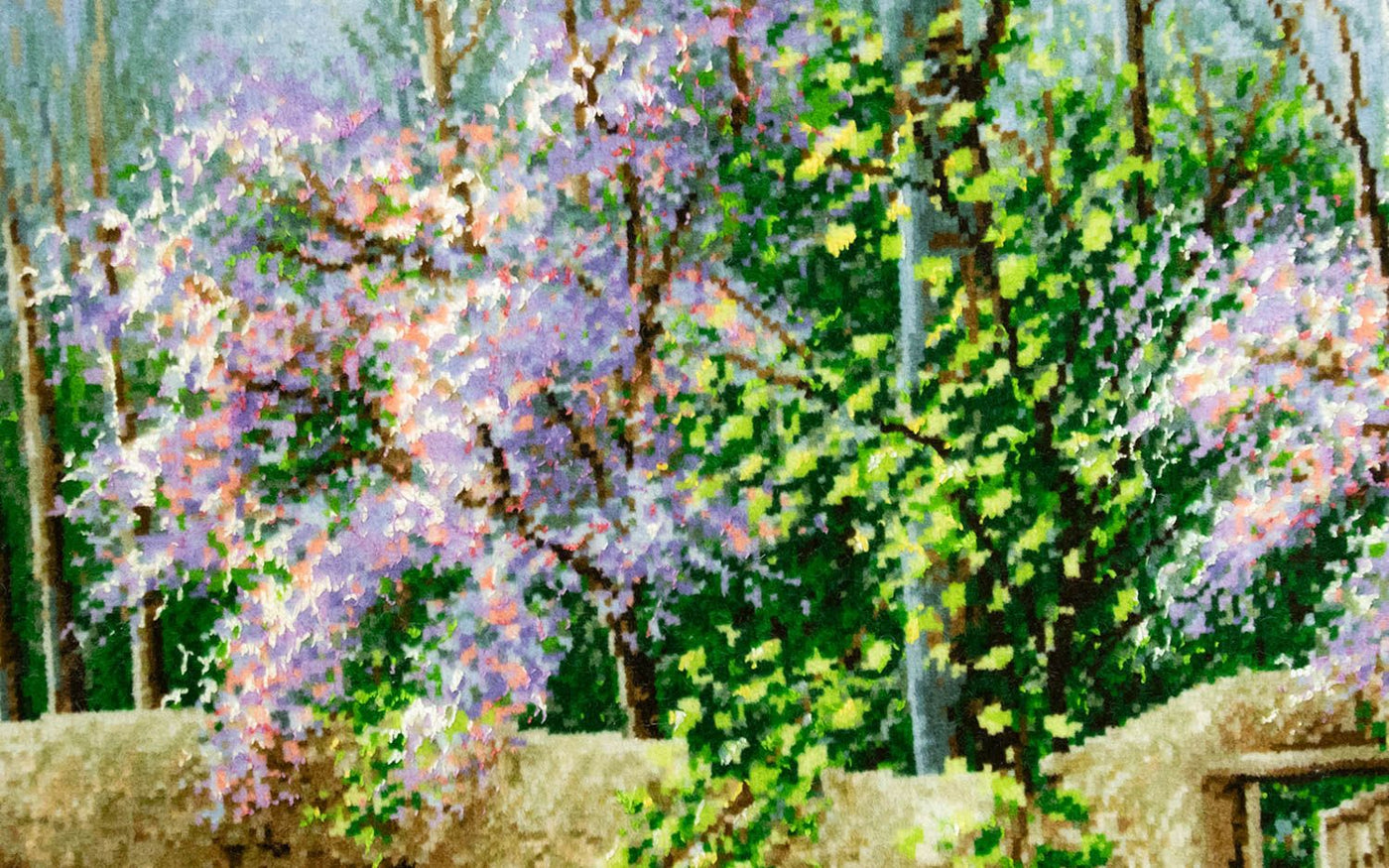 Tapete de retrato - 112 x 75 cm - multicolorido