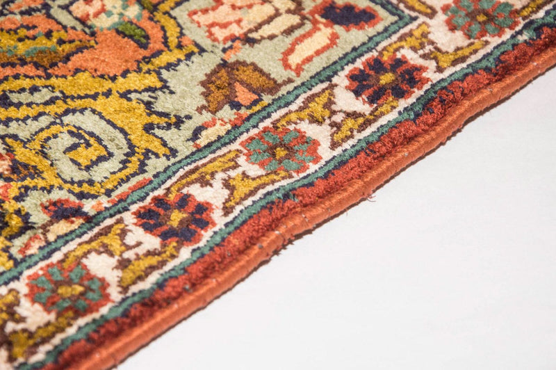 Seda da Caxemira Tapete 91x65cm - Tapete Oriental