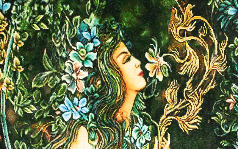 Bild-Teppich 128x82cm - Orientteppich
