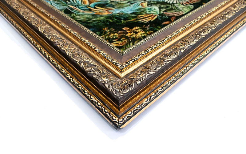 Bild-Teppich 128x82cm - Orientteppich