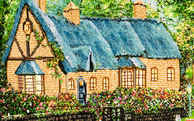 Tapete de retrato - 91 x 72 cm - multicolorido