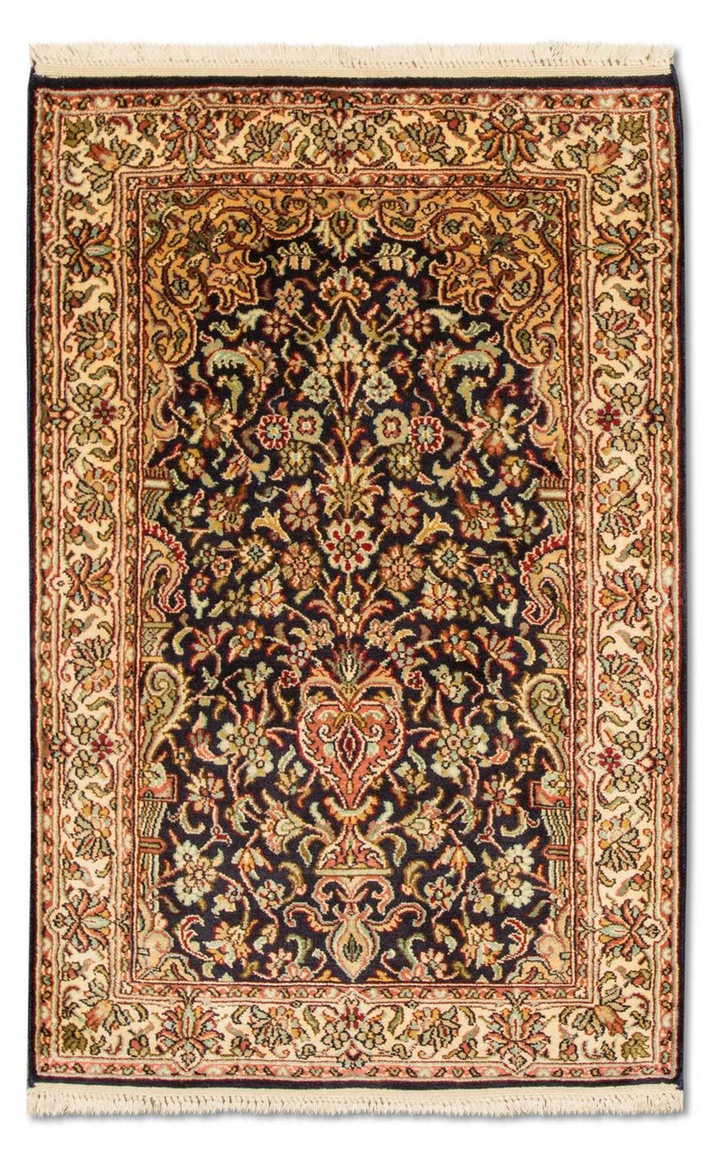 Seda da Caxemira Tapete 94x60cm - Tapete Oriental