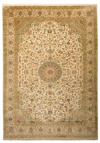 Seda da Caxemira Tapete 314x213cm - Tapete Oriental – product image