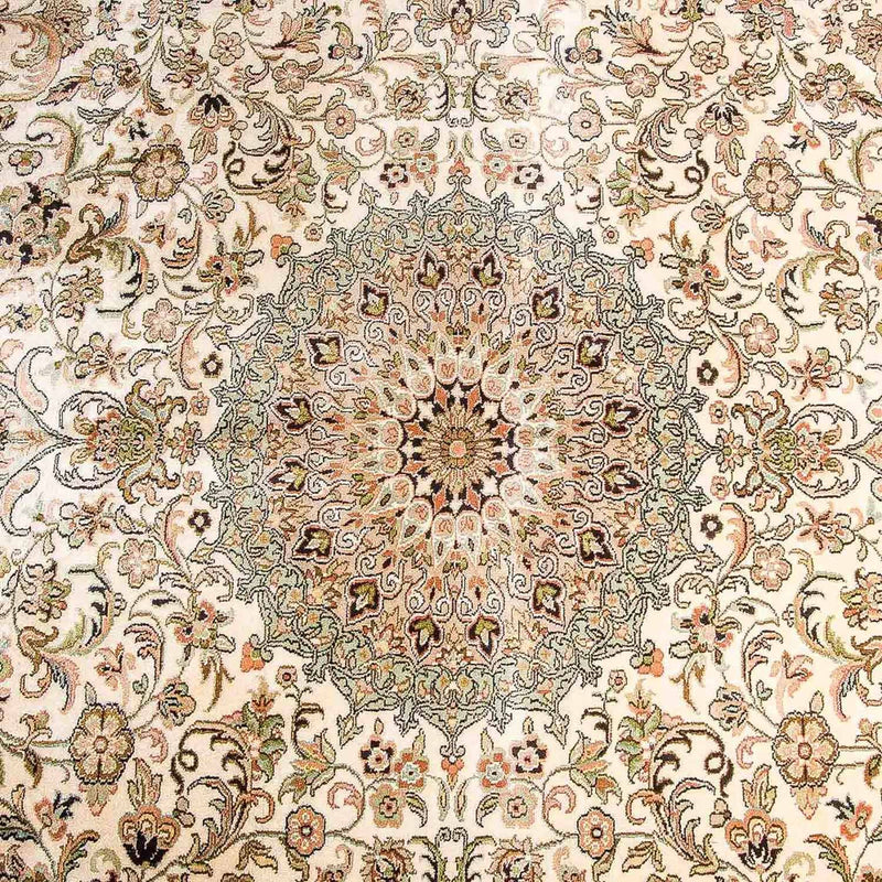 Seda da Caxemira Tapete 314x213cm - Tapete Oriental