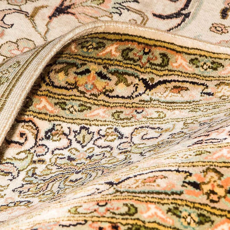 Seda da Caxemira Tapete 314x213cm - Tapete Oriental