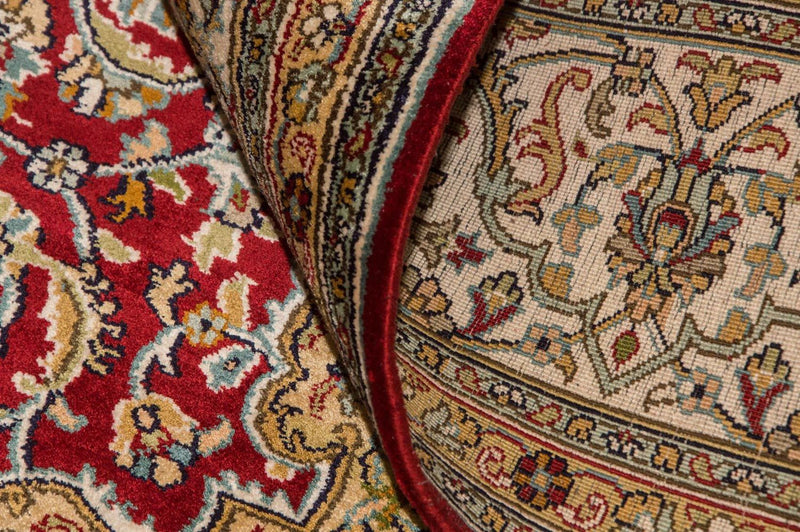 Seda da Caxemira Tapete 216x153cm - Tapete Oriental