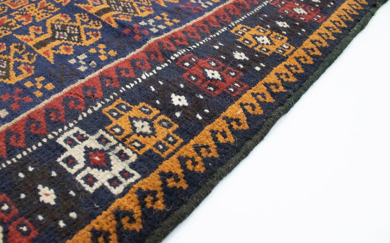 Tapete Baluch - 140 x 80 cm - multicolorido