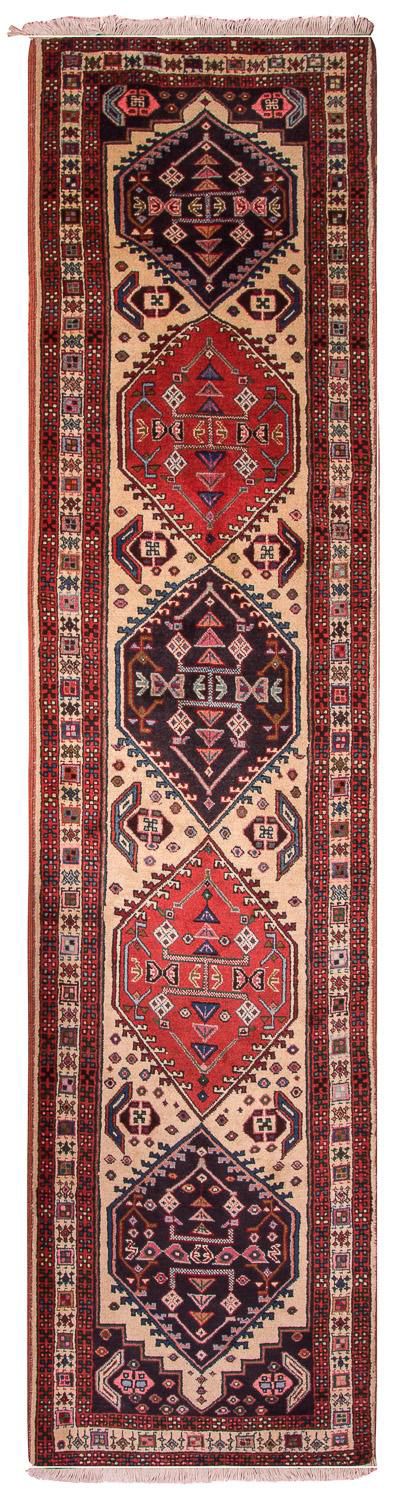 Corredor Tapete Persa - Nomadic - 296 x 75 cm - bege